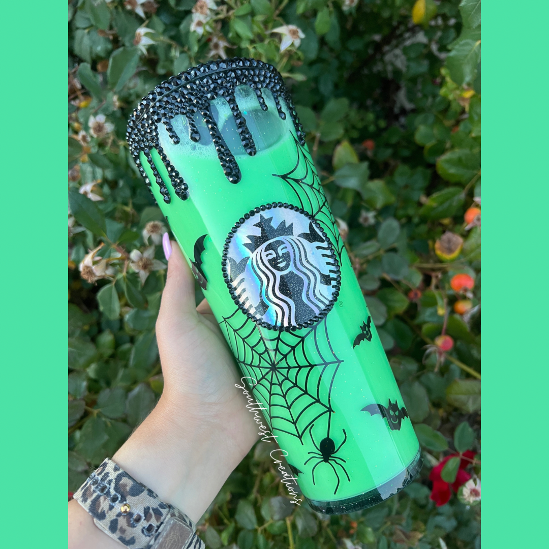 Oogie Boogie Nightmare Before Christmas Snow Globe Acrylic Tumber