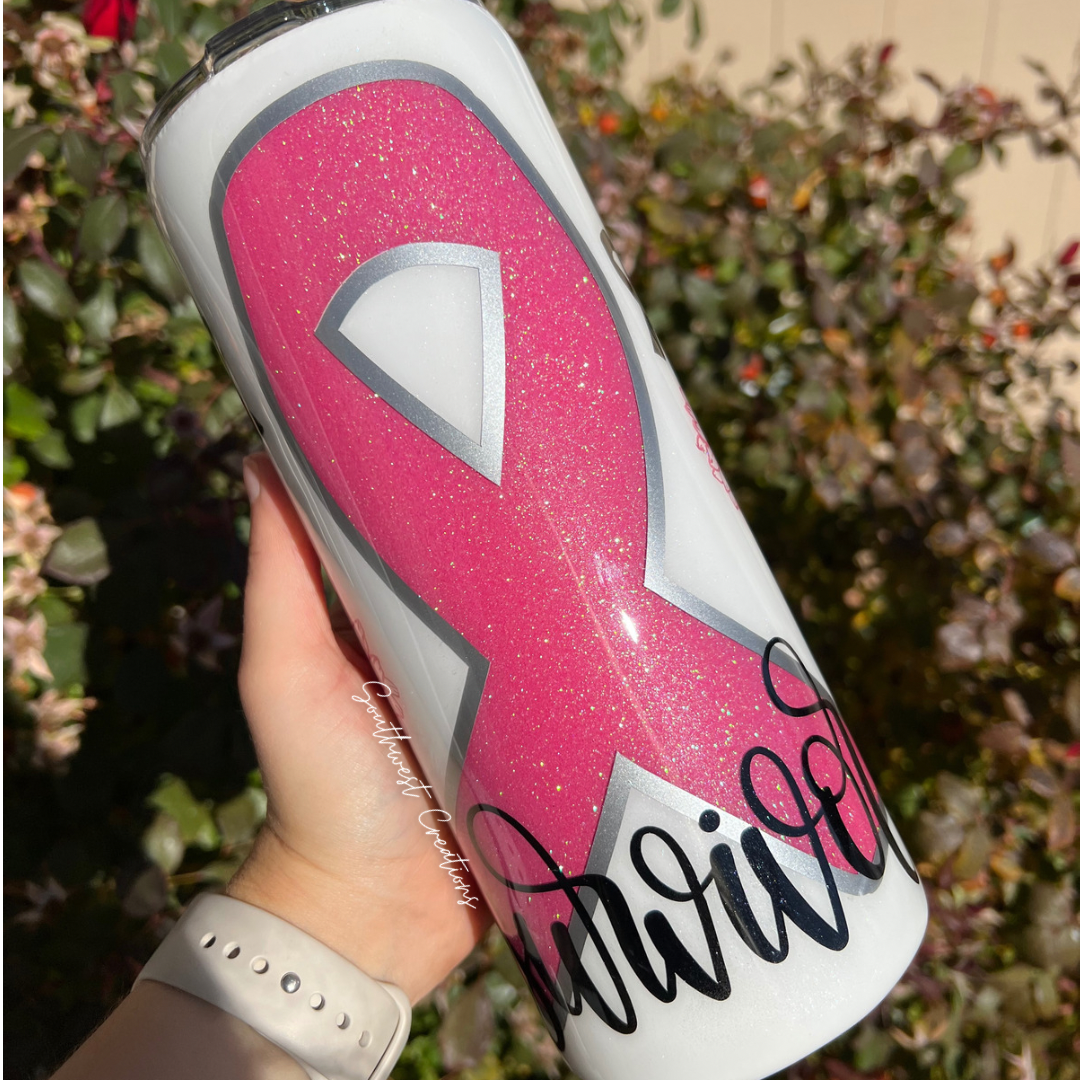 Breast Cancer 30 oz Fatty Tumbler