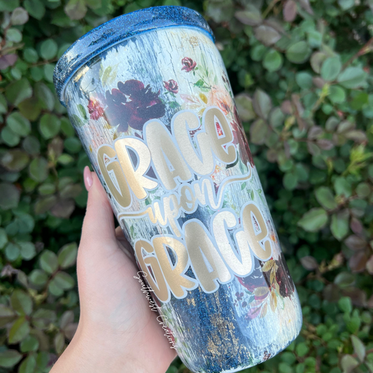 Grace upon Grace - 20 oz Tumbler