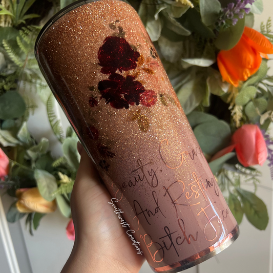 Resting B*tch Face 24 oz Tumbler