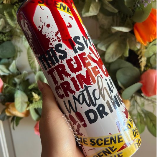 True Crime Junkie Tumbler