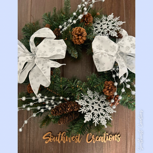Winter Pine Wreath